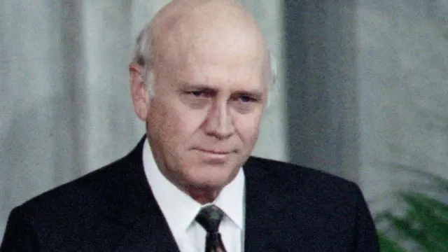 F﻿W de Klerk