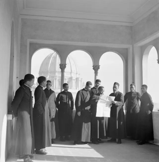 በቫቲካን የሚገኘው የኢትዮጵያ ኮሌጄ በ1930ዎቹ