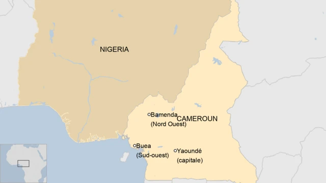 Le Nord-ouest et le Sud-Ouest du cameroun connaissent une crise séparatiste depuis 2016