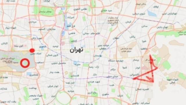 تصویری از اختلال ثبت شده در مسیریاب نشان