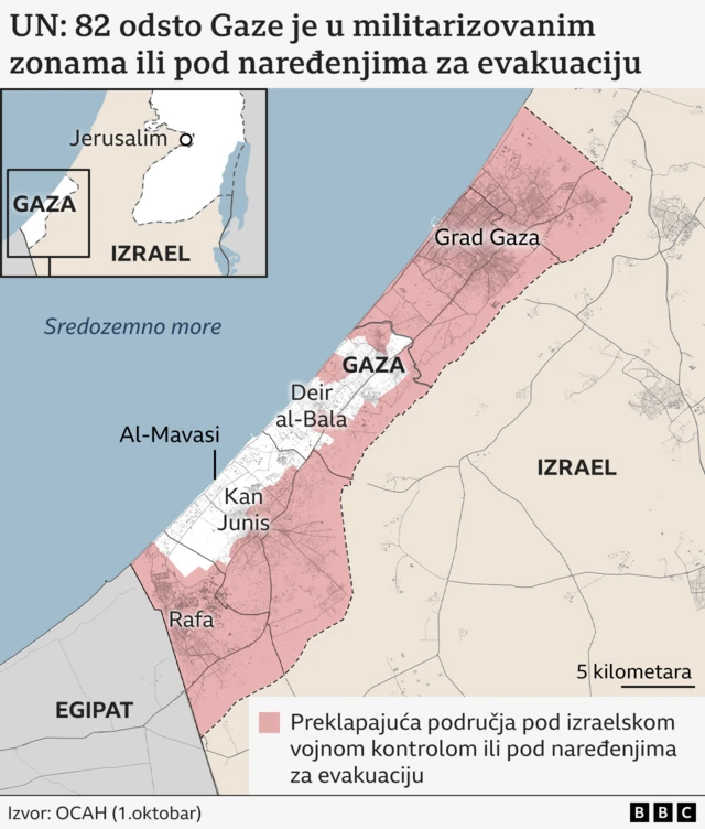 militarizovane zone u gazi