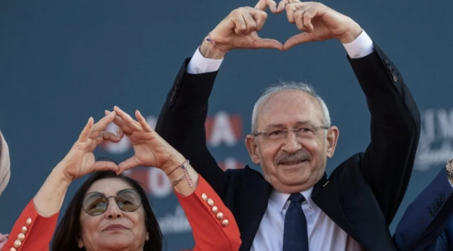 Kemal Kilicdaroglu and Selvi Kilicdaroglu