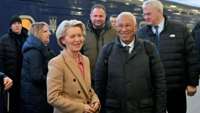 Урсула фон дер Ляйен и Антониу Кошта