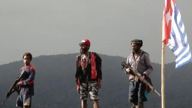 Salah satu pemimpin kelompok TPNPB-OPM di Ilaga, Kabupaten Puncak, Papua