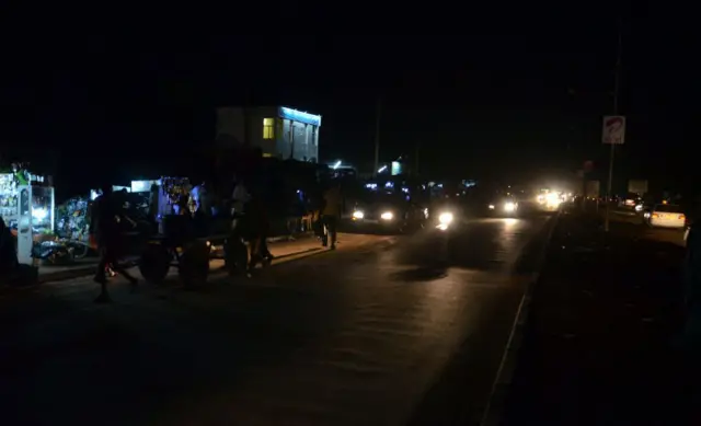 Les rues mal éclairées du Tchad