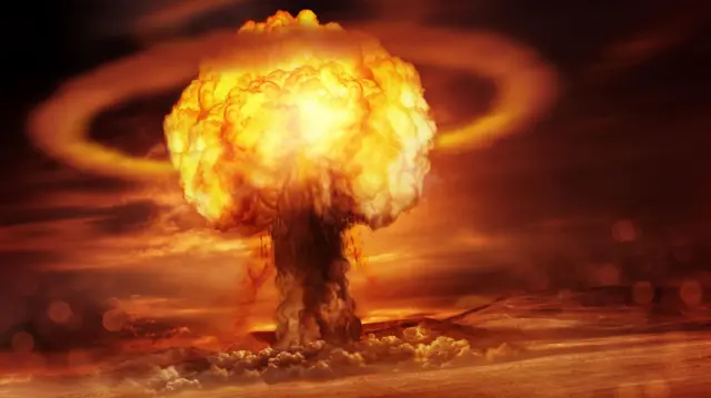 Изображение ядерного взрыва