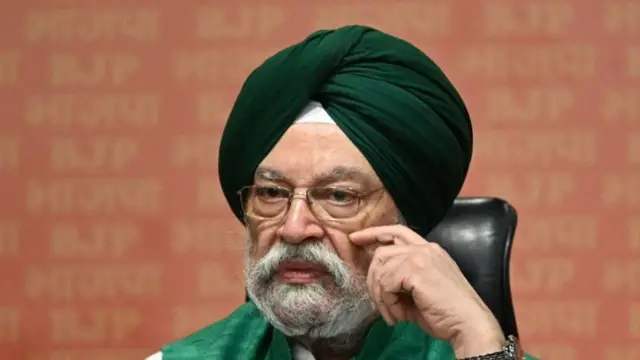 केंद्रीय मंत्री हरदीप सिंग पुरी