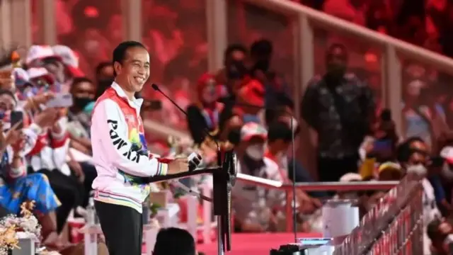 PON Papua, Jokowi, dana otsus papua, Bangga Papua, infrastruktur PON, Program perlindungan sosial anak-anak 'Orang Asli Papua'