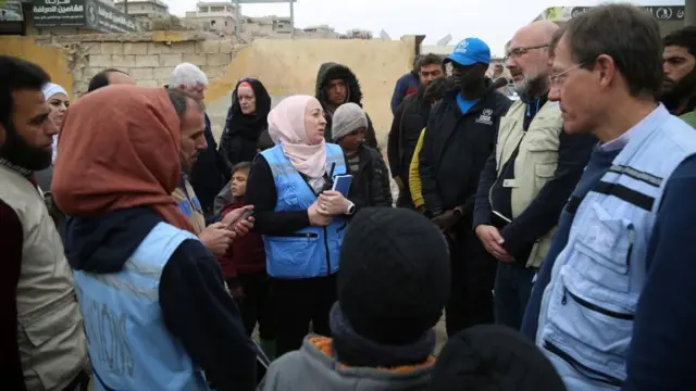 संयुक्त राष्ट्रसङ्घीय मानवीय सहायता कर्मचारीहरू