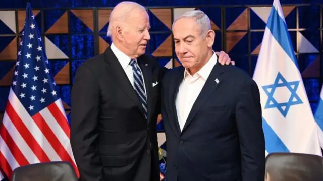 जो बाइडन और नेतन्याहू