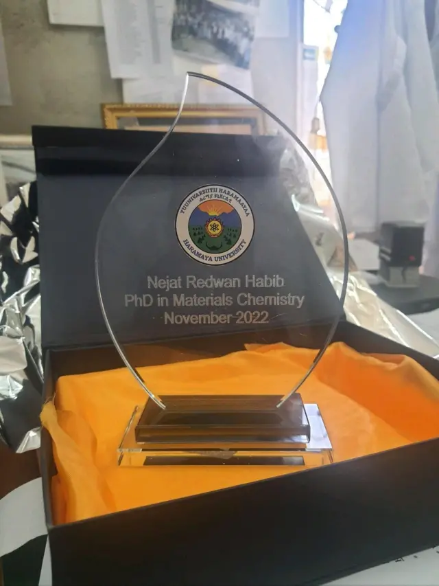 Najaat PhD yeroo xumurte