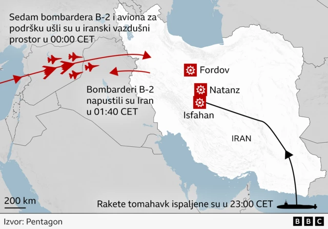 američki napad na Iran