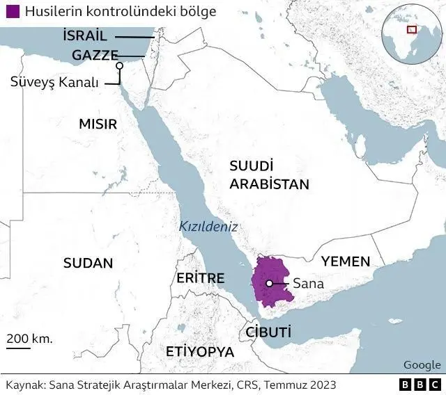 yemen haritası