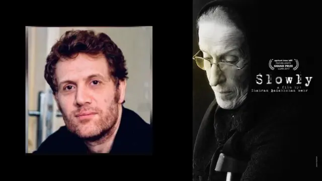 پوستر فیلم به آرامی - شهرام بدخشان مهر، فیلمساز