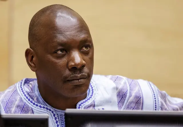 Thomas Lubanga ubwo yariho aburana mu rukiko mpuzamahanga mu Ukuboza(12) 2014 i La Haye