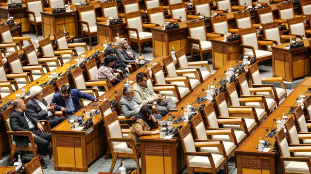 Rapat Paripurna DPR RI pada Selasa (03/09).