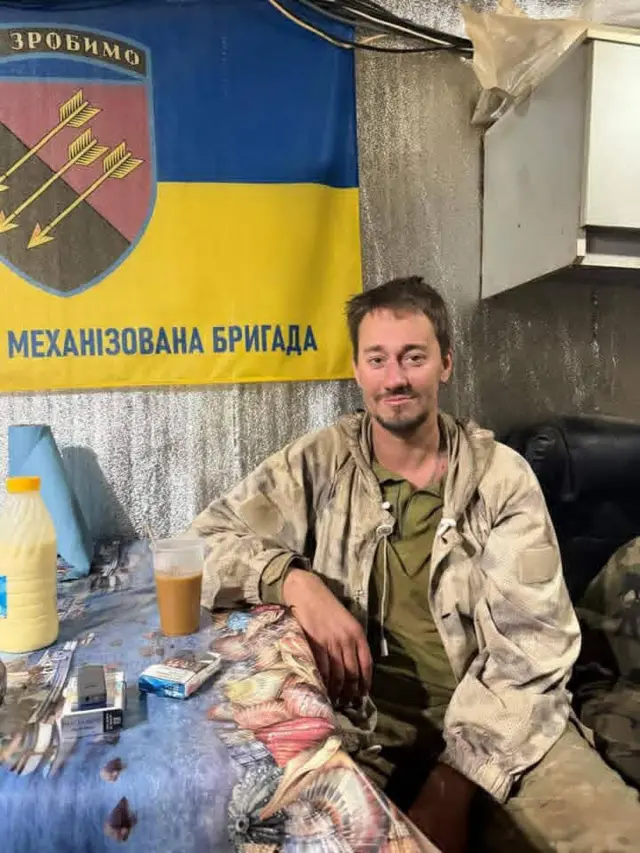 Так Вадим виглядав у перший день після полону