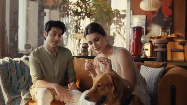 The Giva jewellery ad with Kriti Sanon 