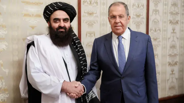 امیر خان متقي او د روسيې د بهرنیو چارو وزیر سرګي لاوروف