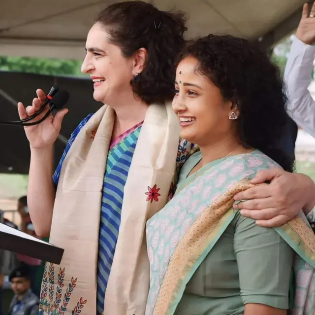 प्रियंका गांधी और कल्पना सोरेन