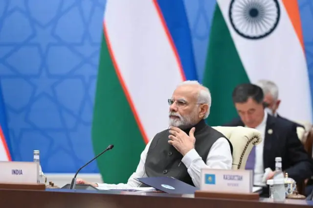 भारत के प्रधानमंत्री नरेंद्र मोदी 