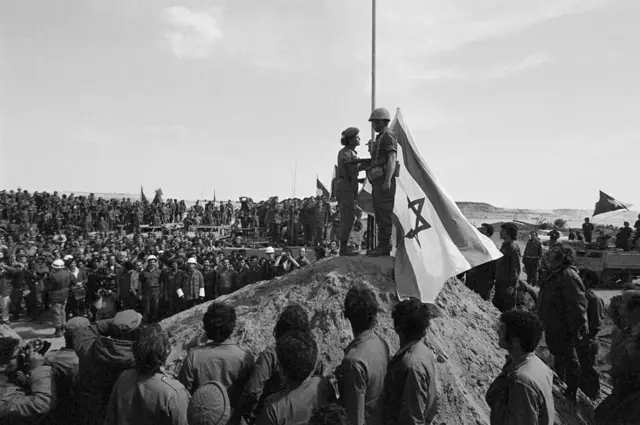 Israel military withdrawing from Egypt