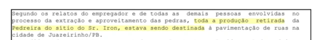 Documento oficial do Ministério do Trabalho e Emprego