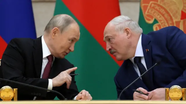 Путін і Лукашенко