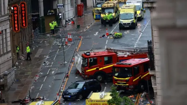 Полиция на месте происшествия