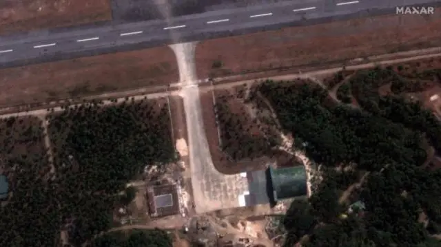 কোকো আইল্যান্ডের আর একটি অংশের স্যাটেলাইট ছবি