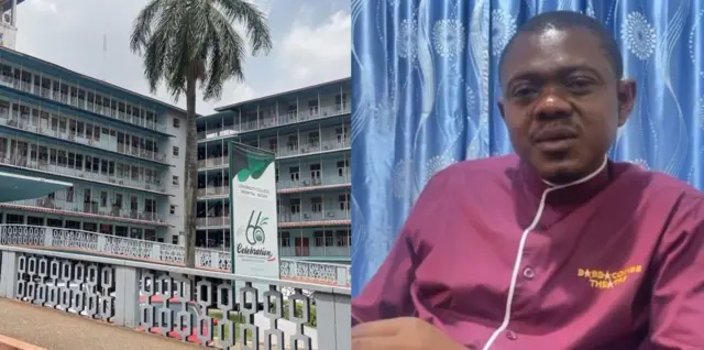 Aworan ile iwosan ati adari ẹgbẹ awọn oṣiṣẹ UCH