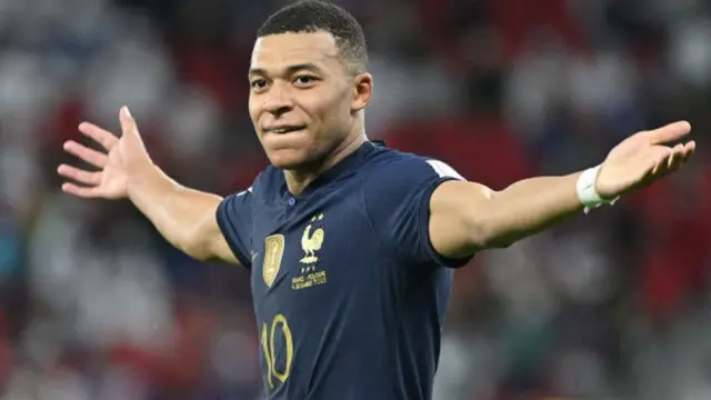 Kylian Mbappe.