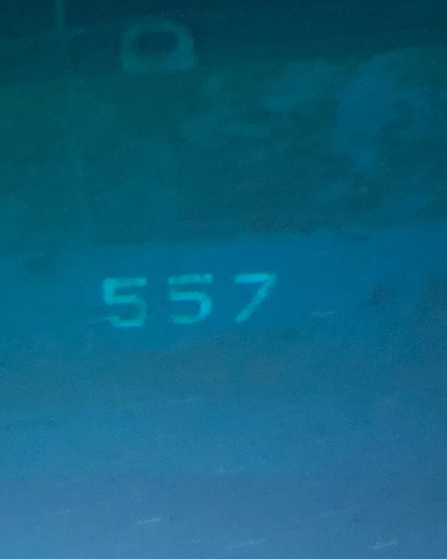 На корпусе "Джонстона" хорошо виден бортовой номер 557