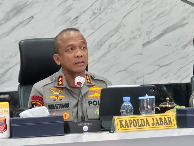 Kapolda Jawa Barat Irjen Rudi Setiawan.
