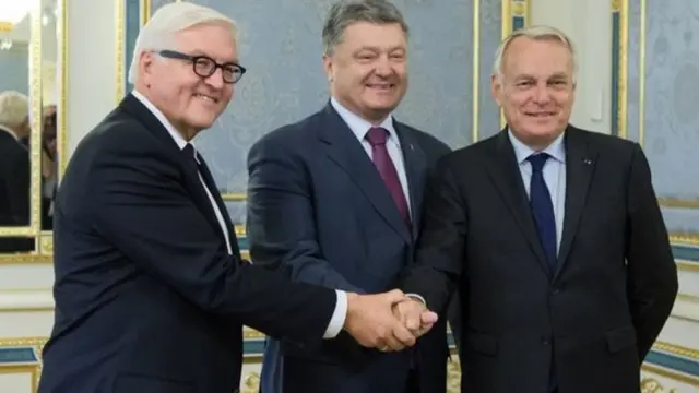 Франк-Вальтер Штайнмаєр та Жан-Марк Еро, приїхавши до Києва у вересні 2016-го, запропонували принципово новий план врегулювання