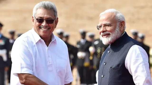 గోటబయ రాజపక్ష, నరేంద్ర మోదీ Sri Lanka Adani Row