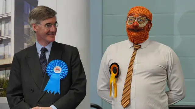 Jacob Rees Mogg and anoda candidate for im constituency wey lose for di election