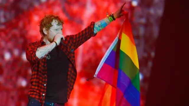Ed Sheeran en Glastonbury