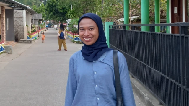 Para perempuan di Padarincang termasuk dari mereka yang vokal menolak proyek geothermal, Ega Susmita adalah salah satunya.