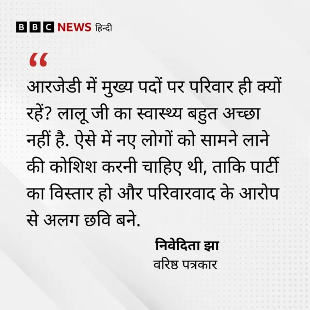 पत्रकार निवेदिता झा