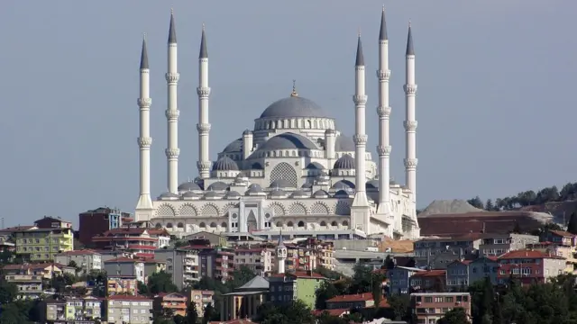 Masaajidka weyn ee Camlica oo laga dhisay Istanbul