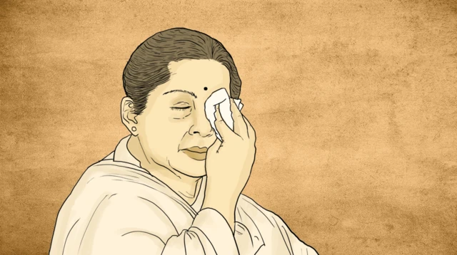 જયલલિતાનું રેખાંકન