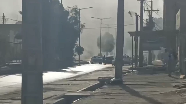 تصاویری از ناآرامی در مناطق دیگر زاهدان نیز منتشر شده است