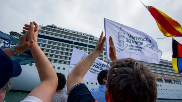 Венеция круизный лайнер