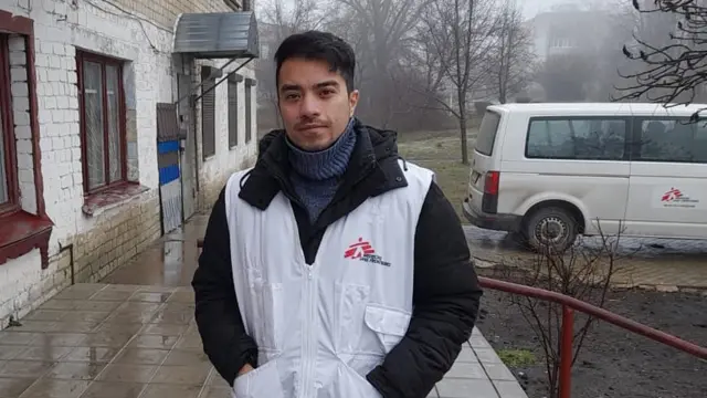 Camilo García en Járkiv