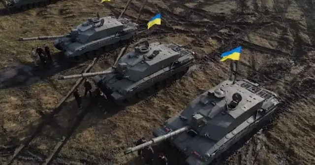 Міноборони України показало Challenger 2 на українській землі