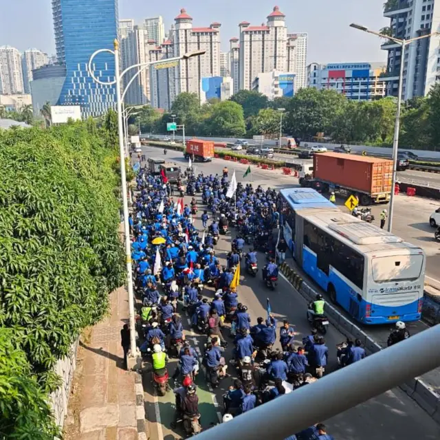 Demo mahasiswa, Trisakti, Universitas Trisakti, gedung DPR