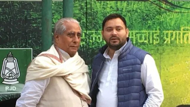 तेजस्वी यादव के साथ जगदानंद सिंह