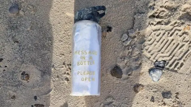 Kent girl's message in a bottle found 800 miles away