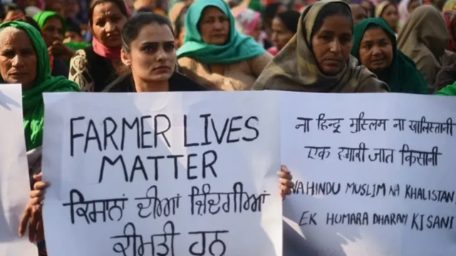 இந்திய விவசாயிகள் போராட்டம்